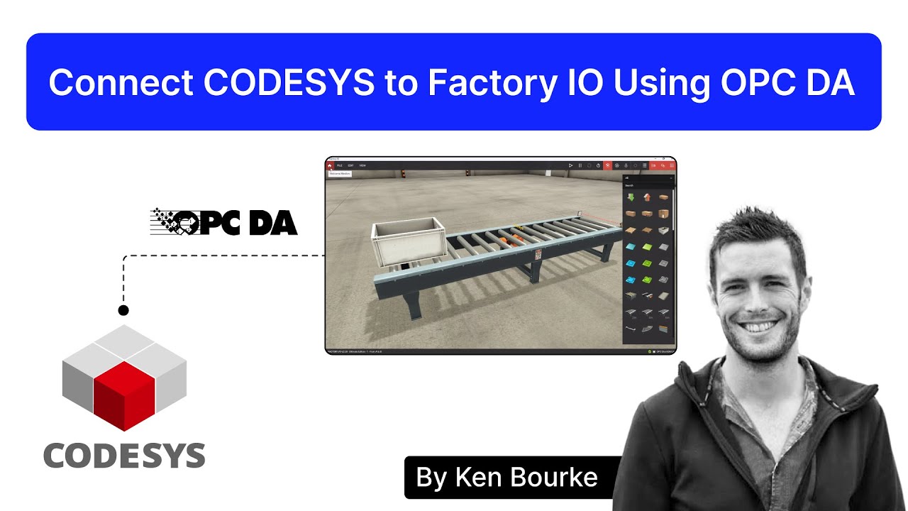 How to Connect a CODESYS PLC to Factory IO Using OPC DA