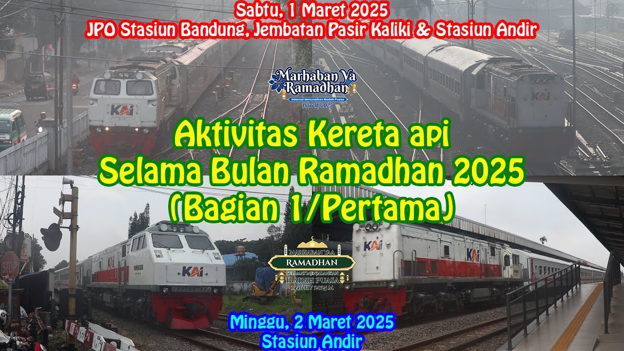 Aktivitas Kereta api Selama Bulan Ramadhan Tahun 2025/1446 Hijriyah ...