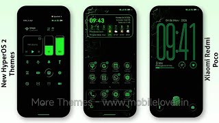 3 New HyperOS 2   control centre Themes for Xiaomi,Redmi,Poco | 3 Best HyperOS 2 Themes