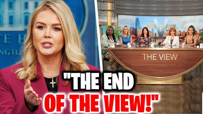 The View’ ENDS in CHAOS After Karoline Leavitt’s Explosive LIVE Comments!