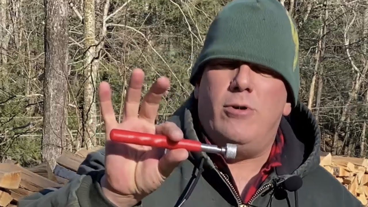 Measure Firewood with a Magnet