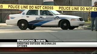 Police investigate shooting at fast-food restaurant near Gert Town