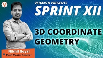 JEE Main Maths | 3D Coordinate Geometry | Numericals - Direction Cosines | IIT JEE Maths Preparation