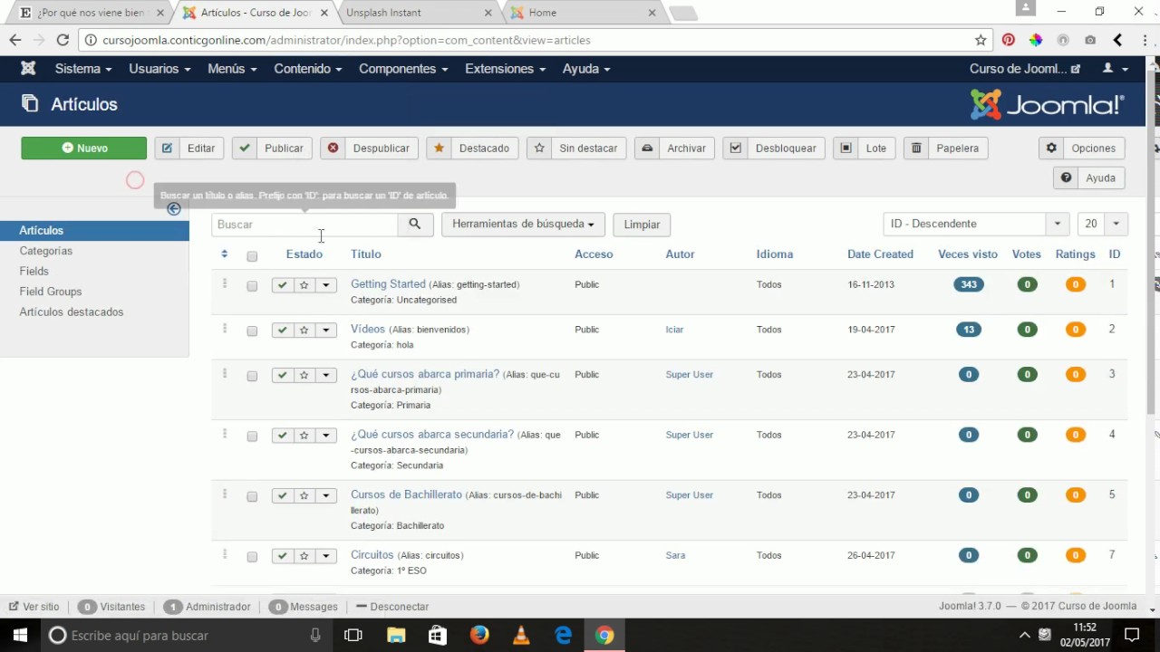 Trabajando con los plugins de Joomla - YouTube