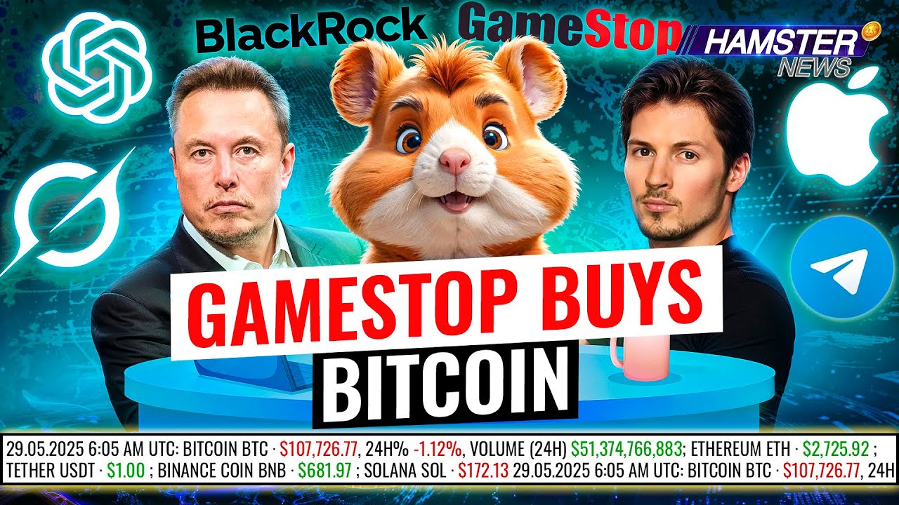 Telegram интегрирует xAI Grok, GameStop покупает биткоин, игровое приложение Apple ⚡️ Hamster News
