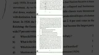 DAV Public School Question Paper Term 2 Class 9 Social Science #shorts