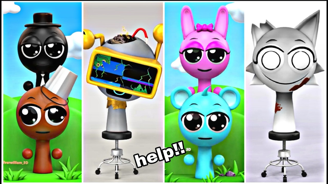 INCREDIBLE SPRUNKI HELP! | Tiles Hop EDM Rush