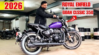 New Royal Enfield Goan Classic 350 Review 2026 Model Exhaust Note