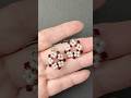 Beaded earrings DIY