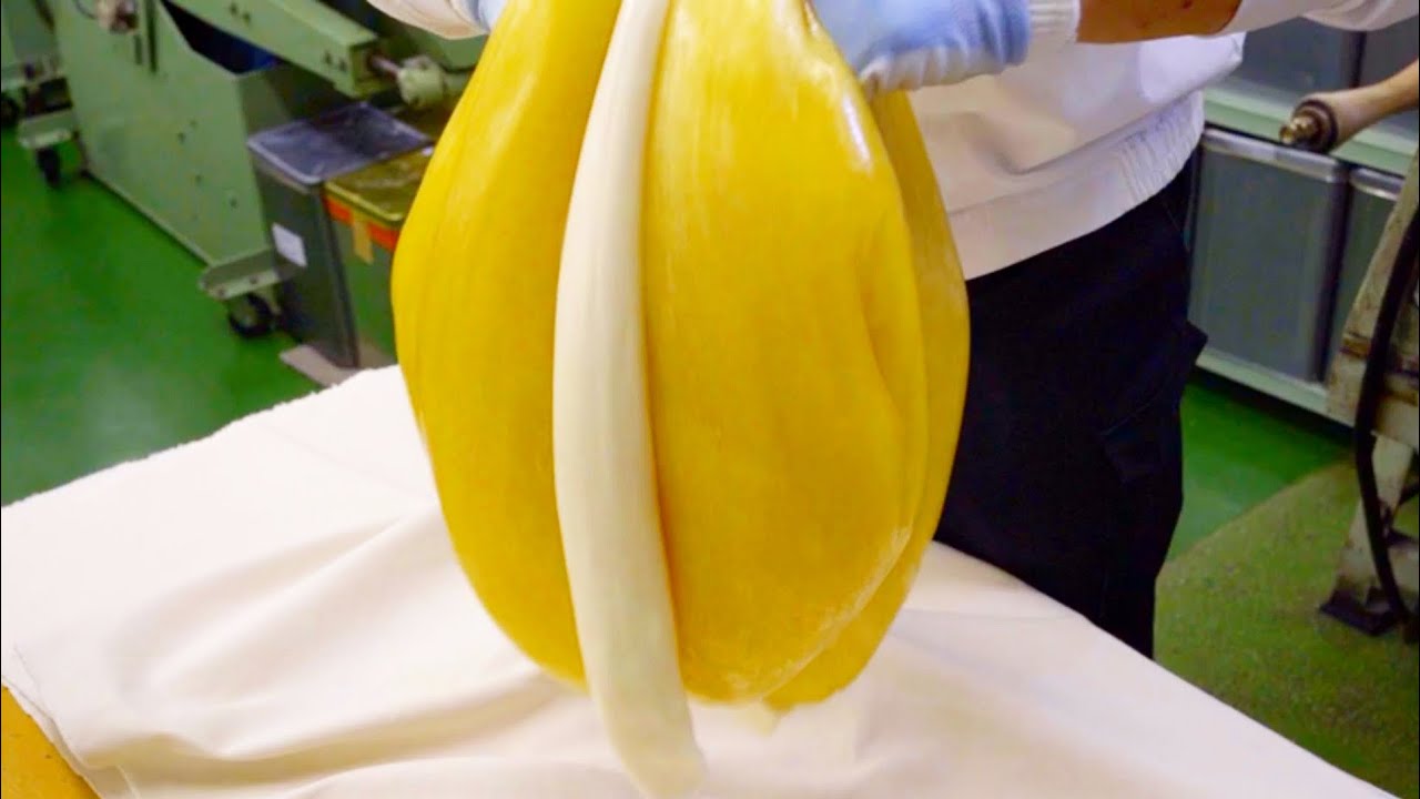 Manufacturing Scenery How To Make Super Sour Lemon Salt Candy Kyoto Japan Youtube