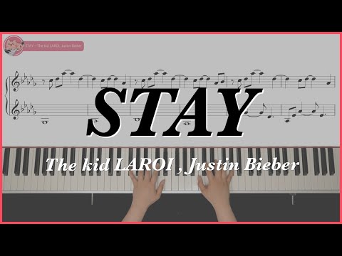 STAY (중급악보) - The kid LAROI, Justin Bieber