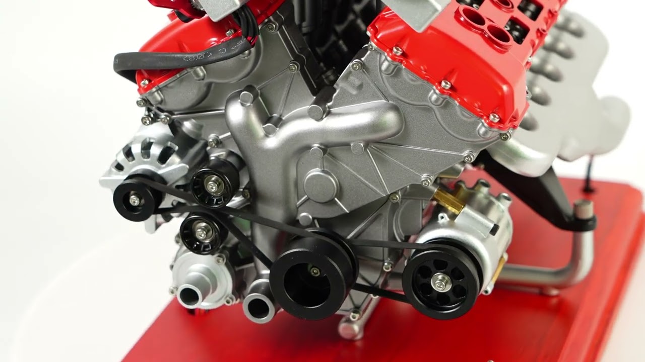 Teching V12 Engine Now released. | Stirlingkit - YouTube