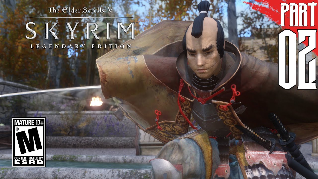 【SKYRIM 200+ MODS】 Akaviri Gameplay Walkthrough Part 2 [PC - HD]