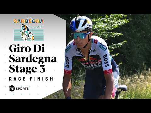 PHOTO FINISH! 📸 | Giro di Sardegna Stage 3 Final KM's | TNT Sports Cycling