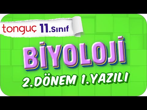 11.Sınıf Biyoloji 2.Dönem 1.Yazılıya Hazırlık 📑 #2024