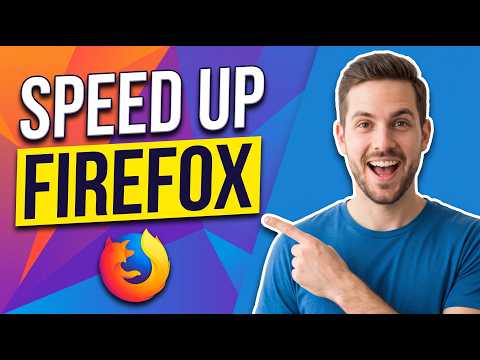 How To Speed Up Firefox And Make It Load Faster (Easy Guide)