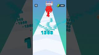 Number Run Race: Add & Grow Level 47 Gameplay Walkthrough Android #Shorts