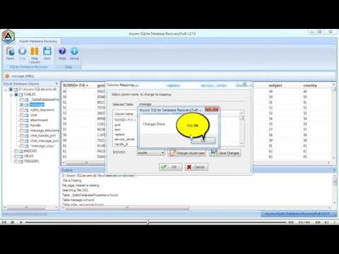 Aryson SQLite Database Recovery