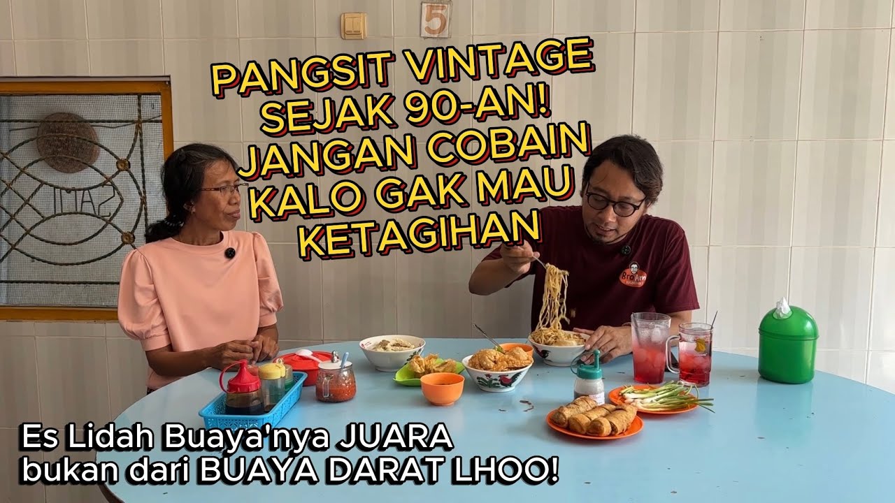 PANGSIT VINTAGE SEJAK 90-AN! JANGAN COBAIN KALO GAK MAU KETAGIHAN