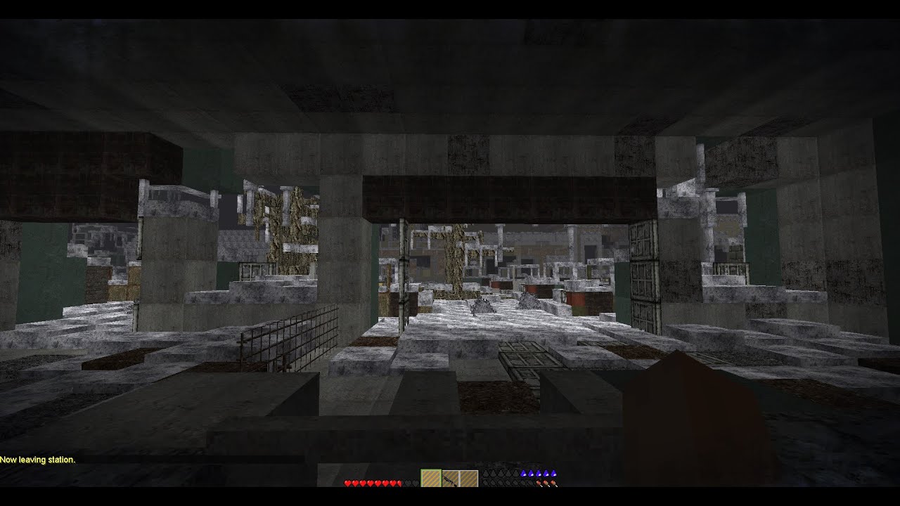 Metro 2033 карта майнкрафт