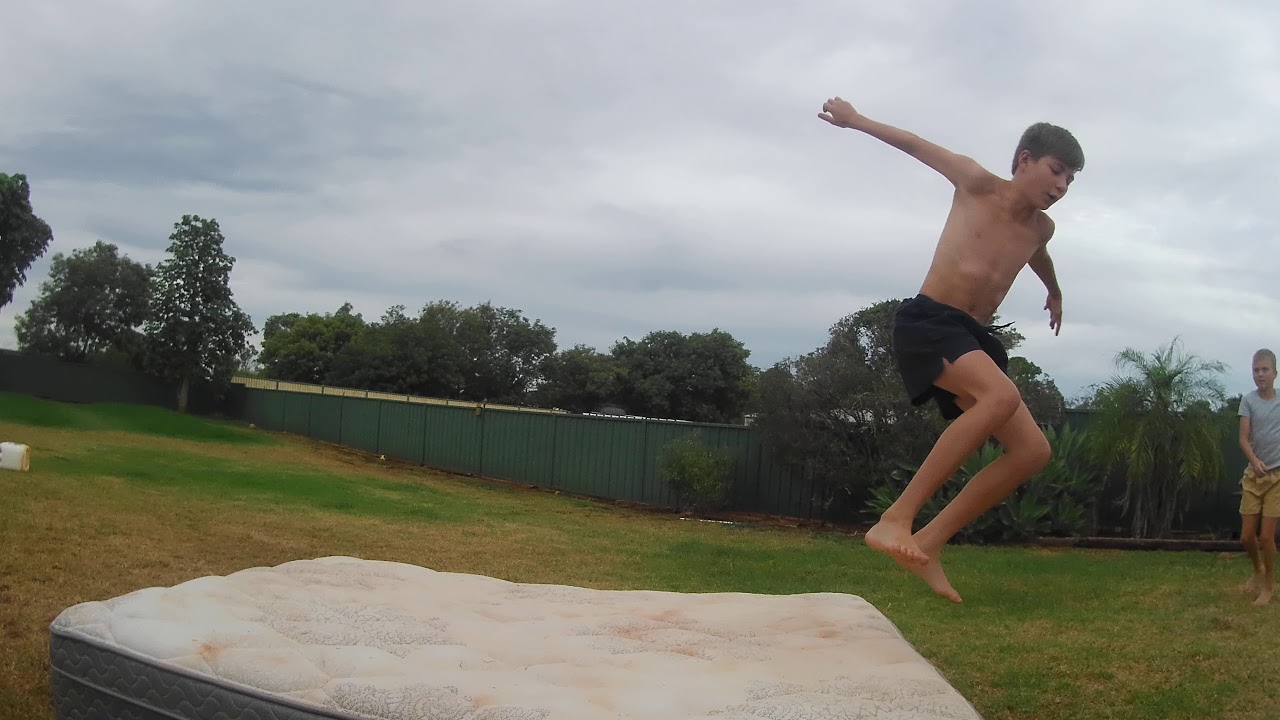 first video doing flips with the boys YouTube