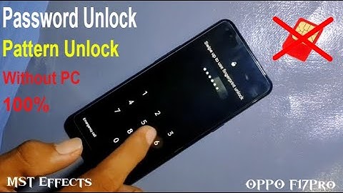 Oppo F17/F17 Pro Hard Reset |Oppo F17 Pro Password Bypass Without PC |Fix F17 Screen Lock Problem