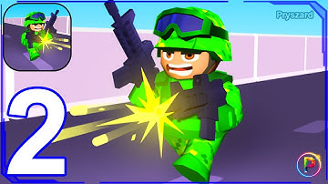 Draw And Shoot - Gameplay Walkthrough Part 2 Army Commander Base Defense (iOS, Android Gameplay)