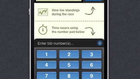 RaceSplitter — New Active Racer Screen