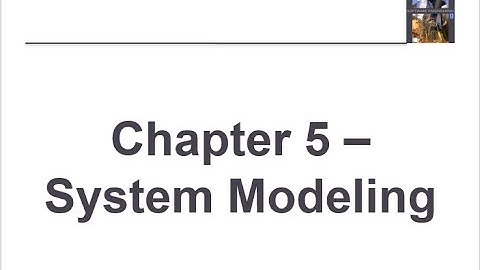 System Modeling | Lecture 5 | Software Engineering | Urdu | Hindi