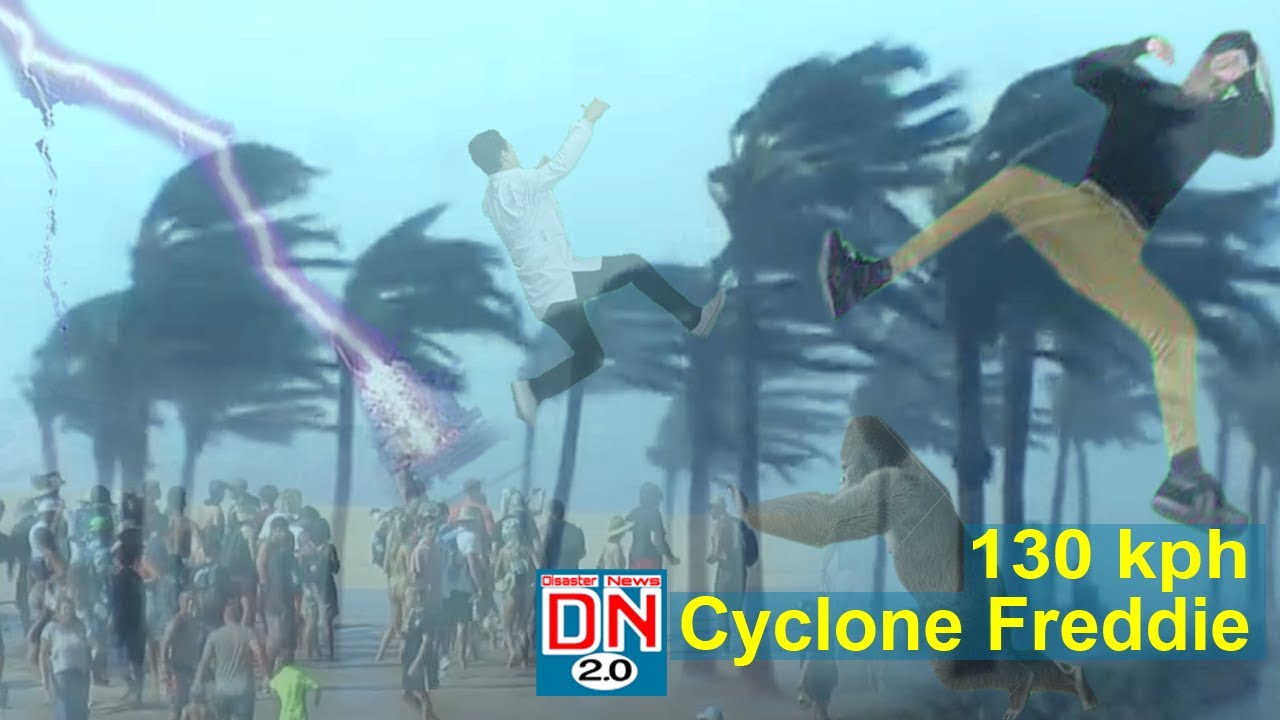 Strong Winds lash Madagascar's coast as Cyclone Freddy makes landfall #dn2.0