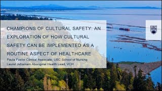 2018 01 25 CRiHHI Champions of Cultural Safety