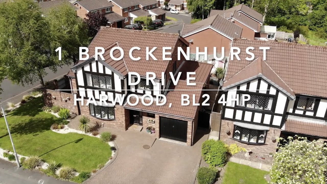 FOR SALE 1 Brockenhurst Drive, Harwood, Bolton, BL2 4HP £375,000