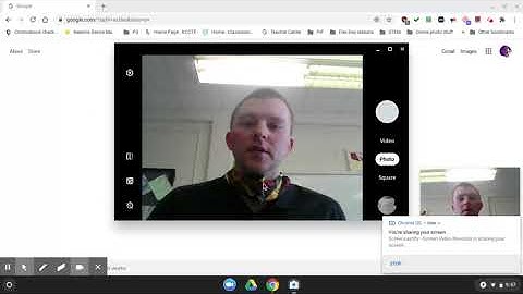 Using Chromebook camera to take pictures of homework