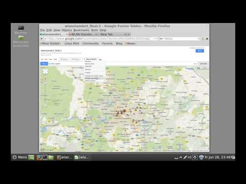 Google Fusion Tables Tutorial - Beispiel WLAN-Standorte in Berlin auf Karte eintragen