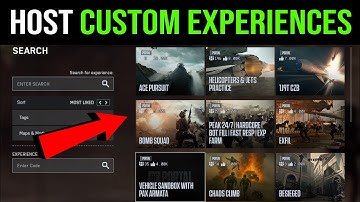 How to Host a Custom Game with Experiences in Battlefield 6 (EASY)