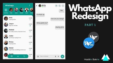 KivyMD WhatsApp Redesign - Speed Coding | Part 2
