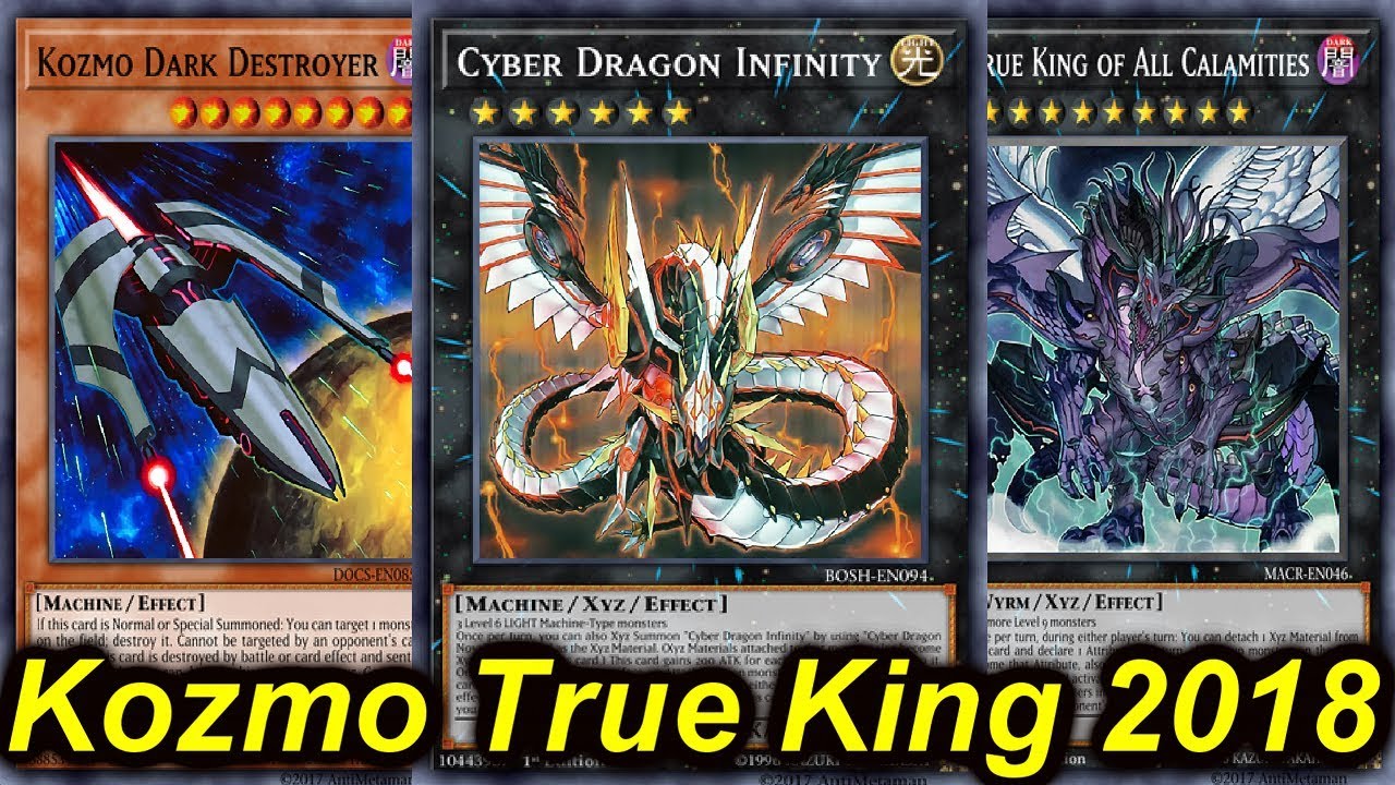 【YGOPRO】KOZMO TRUE KING DECK 2018