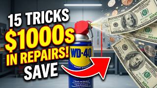 15 WD-40 TRICKS That Save You THOUSANDS in Repairs!