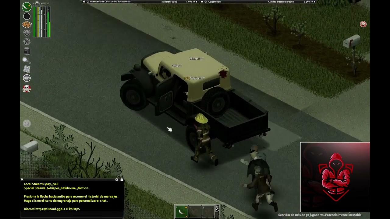 PROJECT ZOMBOID PVP CLIPS 1 ZOM 100 EL MEJOR SERVER PVP/PVE YouTube