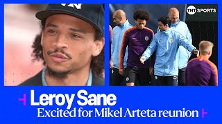 EXCLUSIVE: Leroy Sane shares what it was like to work under Arsenal boss Mikel Arteta #UCL