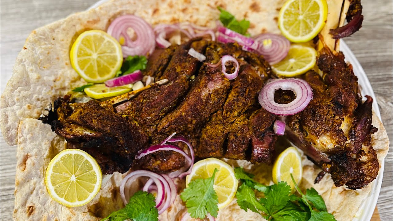 Roasted Lamb shoulder کباب داشی دست گوسفند - YouTube