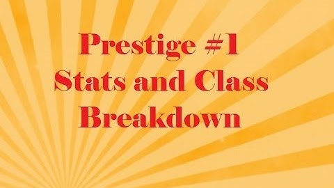 CoD: Ghosts Prestige 1 Stats and Classes