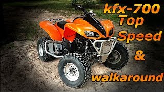 KFX-700 Top Speed