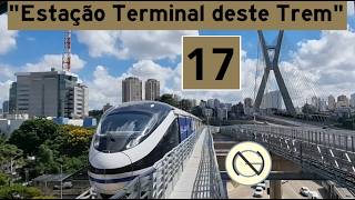 [1239] Metrô SP | Avisos Sonoros da Linha 17 - Ouro