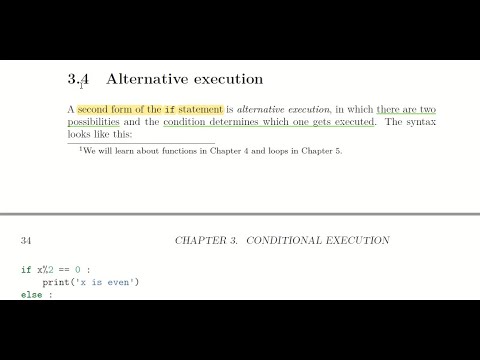 3.4  Alternative Execution