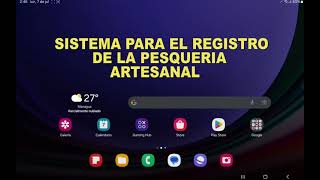 TUTORIAL SISTEMA PARA EL REGISTRO DE LA PESCA ARTESANAL -COMERCIALIZADORES screenshot 5