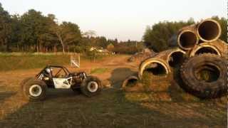 ROCK CRAWLING IN KUMA. Mr.SAKAGUCHI  Hume concrete pipe attack　球磨ロック2011