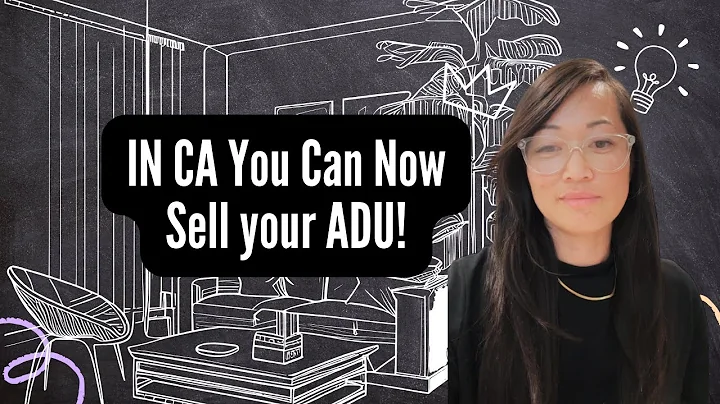 In CA You Can Now Sell Your ADU!