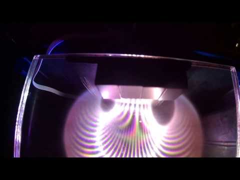 4 Sheet Glass Test 2 (ferrofluid/wd-40) 6mm depth