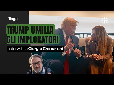 Trump umilia Meloni, Cremaschi: "In Europa sono tutti imploratori degli USA"